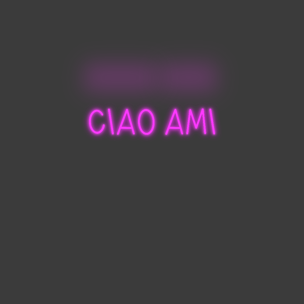 La tua scrittina Ciao ami