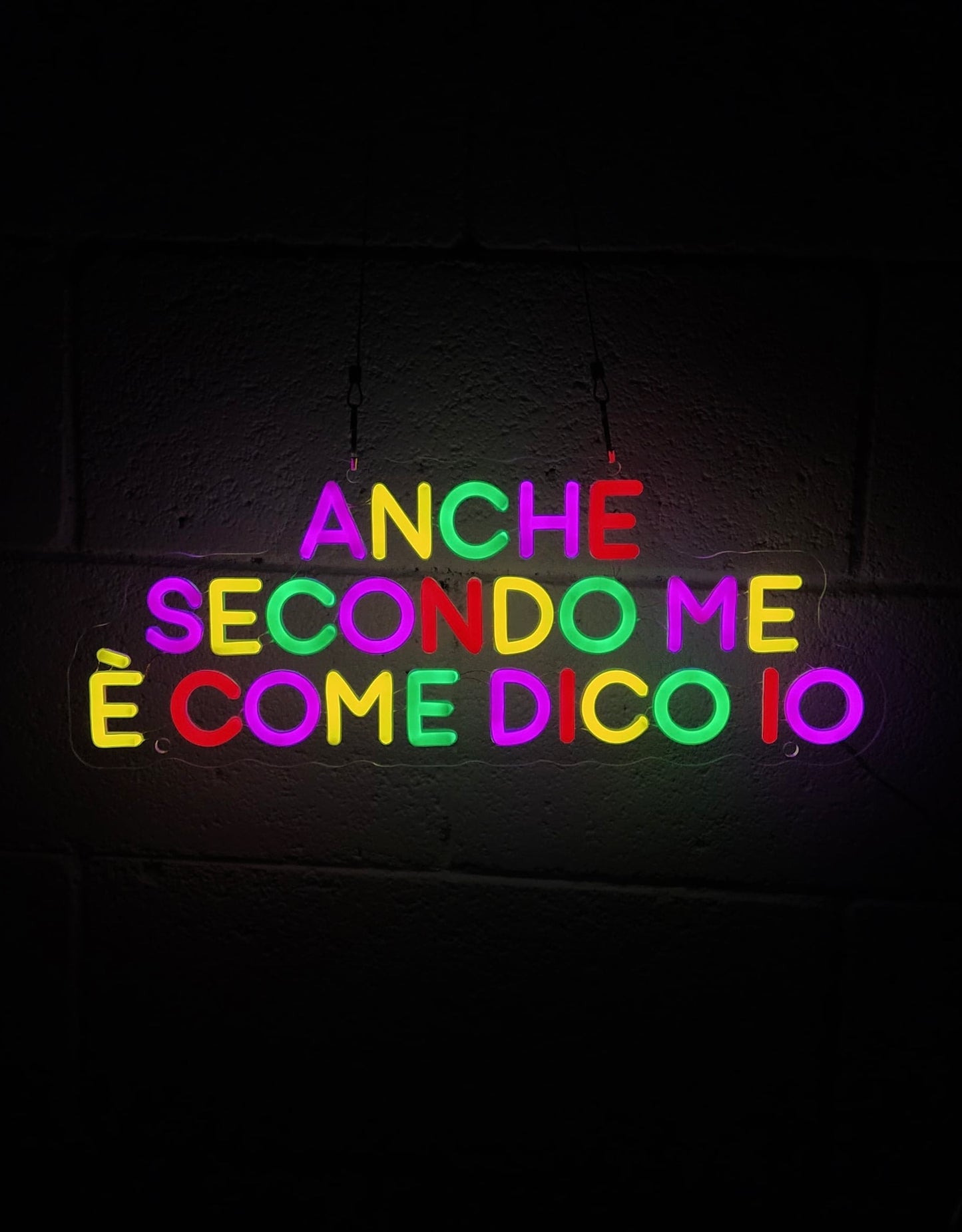 ANCHE SECONDO ME È COME DICO IO