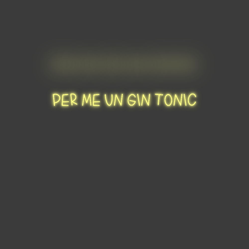 La tua scrittina Per me un gin...