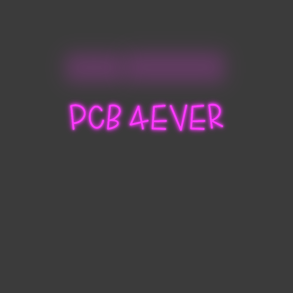 La tua scrittina PCB 4ever