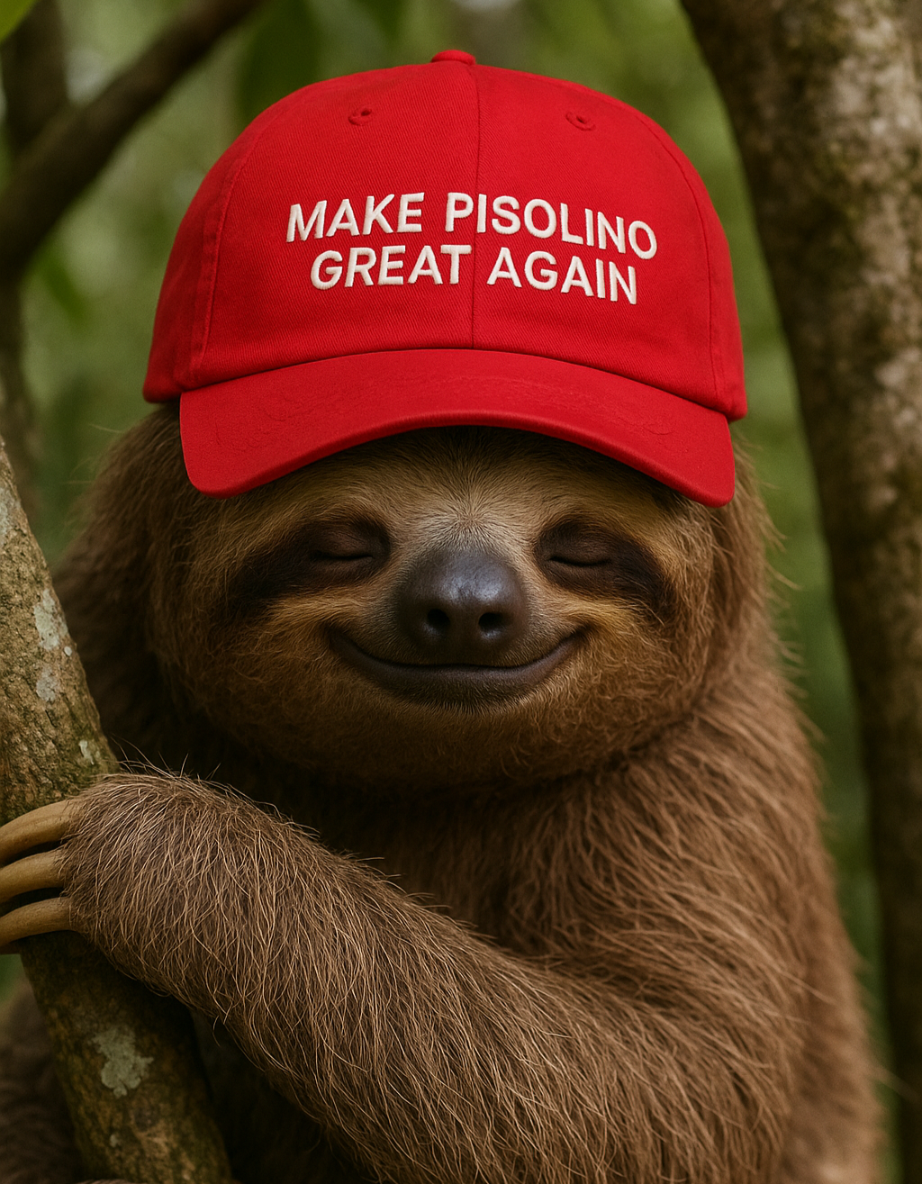 Cappellino "MAKE PISOLINO GREAT AGAIN"