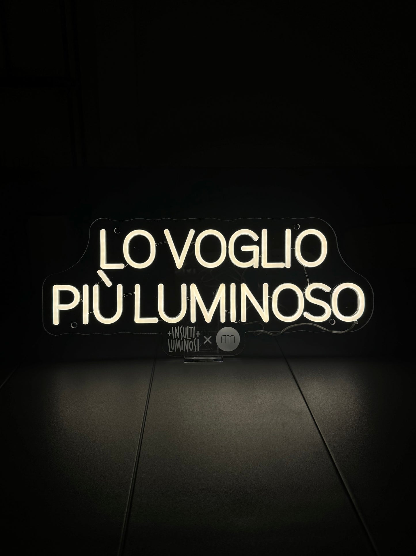 LO VOGLIO PIÙ LUMINOSO