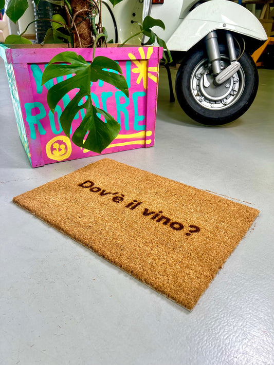 Zerbino "Dov'è il vino?"