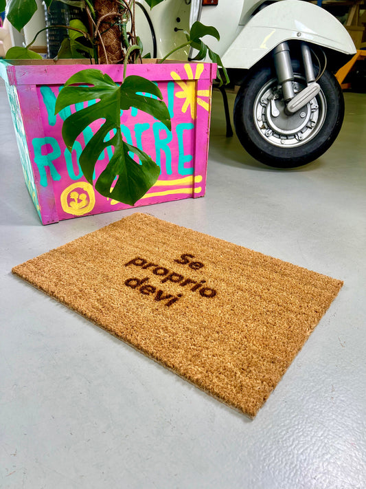 Zerbino "Se proprio devi"