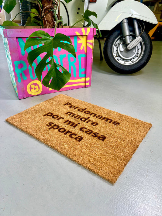 Zerbino "Perdoname madre por mi casa sporca"