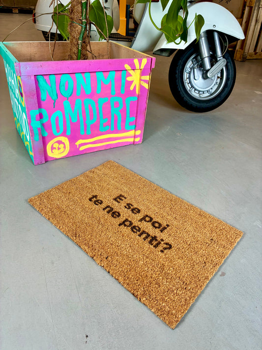 Zerbino "E se poi te ne penti?"