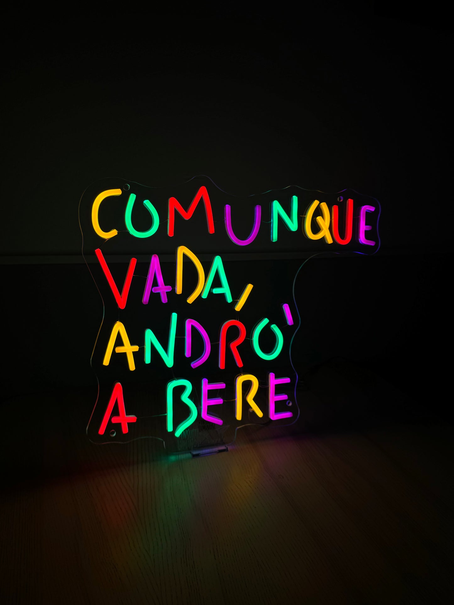 COMUNQUE VADA, ANDRÒ A BERE