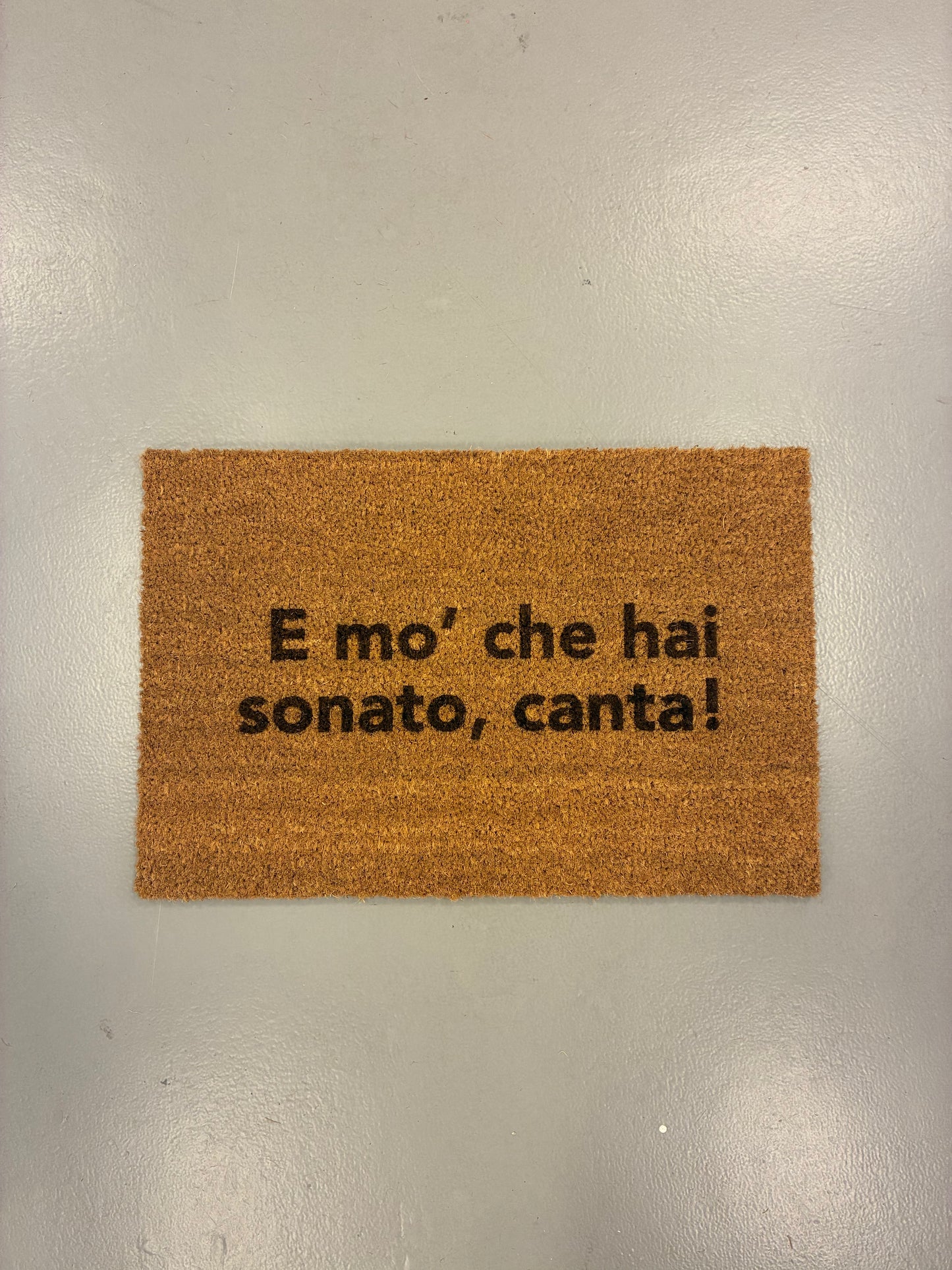 Zerbino "E mo’ che hai sonato, canta!"