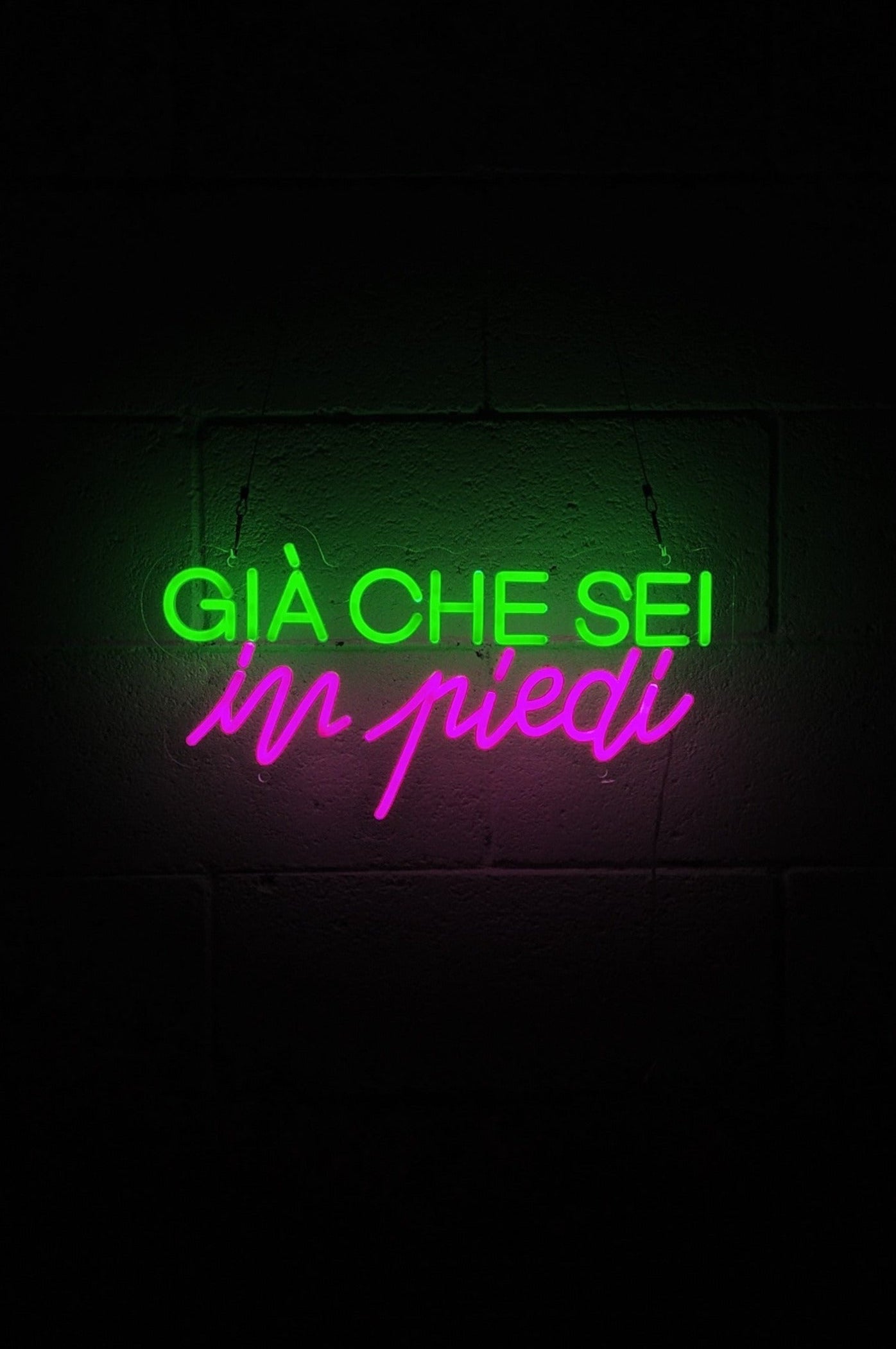 GIÀ CHE SEI IN PIEDI