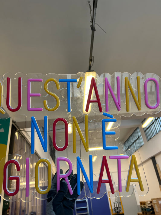 QUEST'ANNO NON È GIORNATA (graffiata)