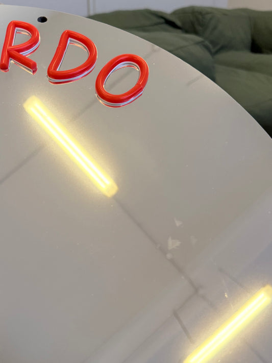 Specchio SEI IN RITARDO (ammaccato)