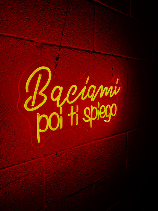 Baciami poi ti spiego