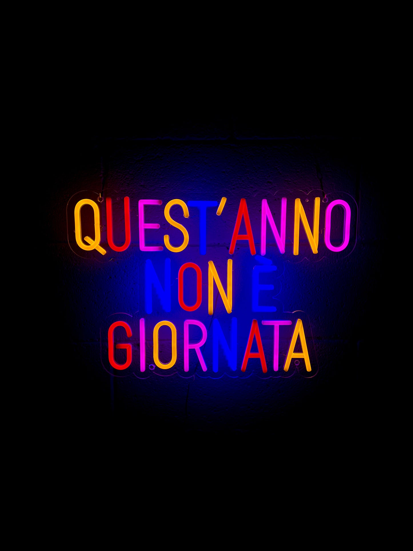 QUEST’ANNO NON È GIORNATA