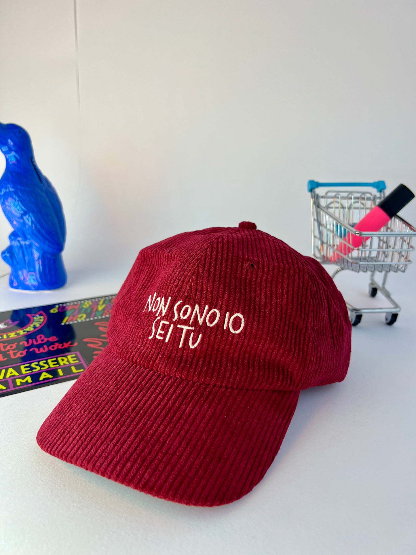 Cappellino "NON SONO IO SEI TU"
