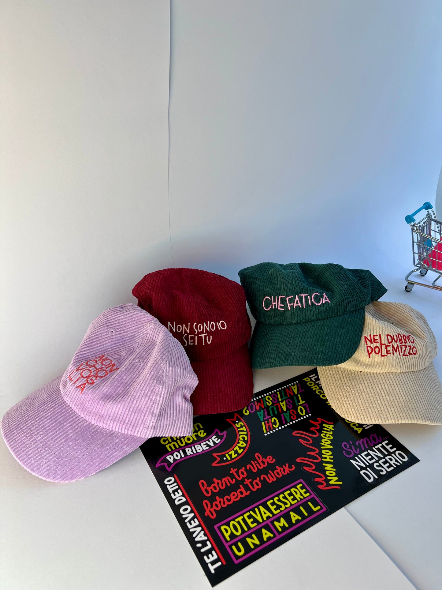 Cappellino "NON SONO IO SEI TU"