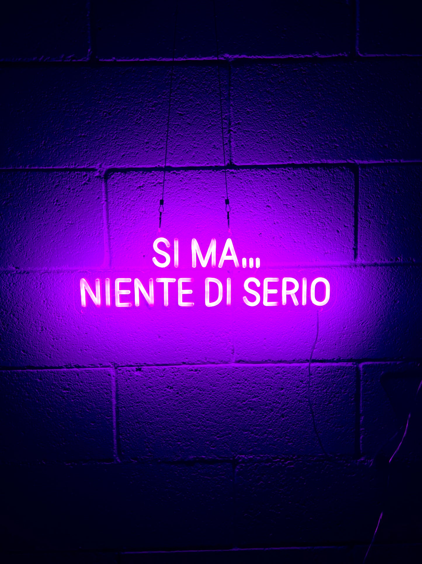 SI MA… NIENTE DI SERIO