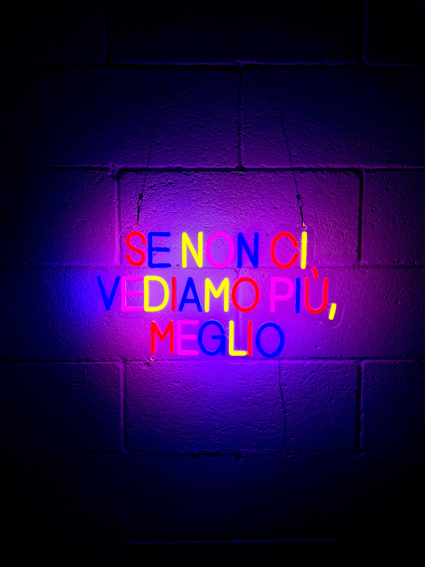 SE NON CI VEDIAMO PIÙ, MEGLIO