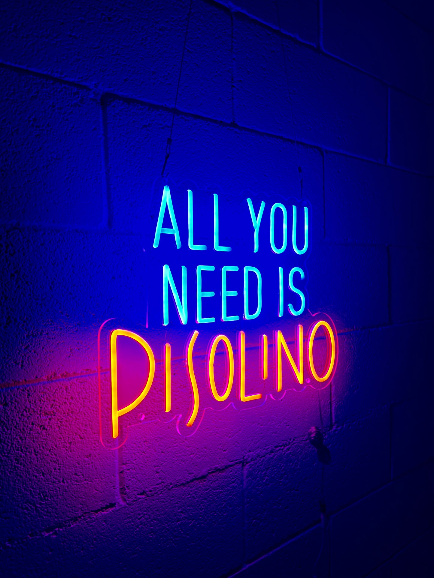 ALL YOU NEED IS PISOLINO