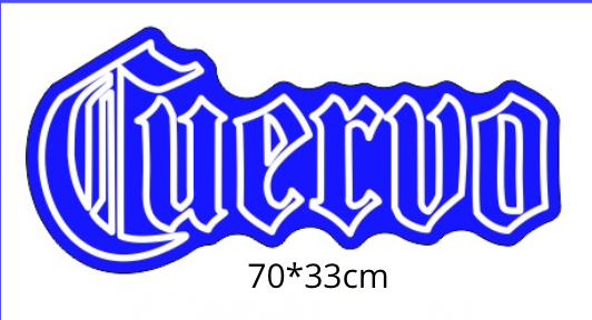 Insegne personalizzate Cuervo x G2 Eventi