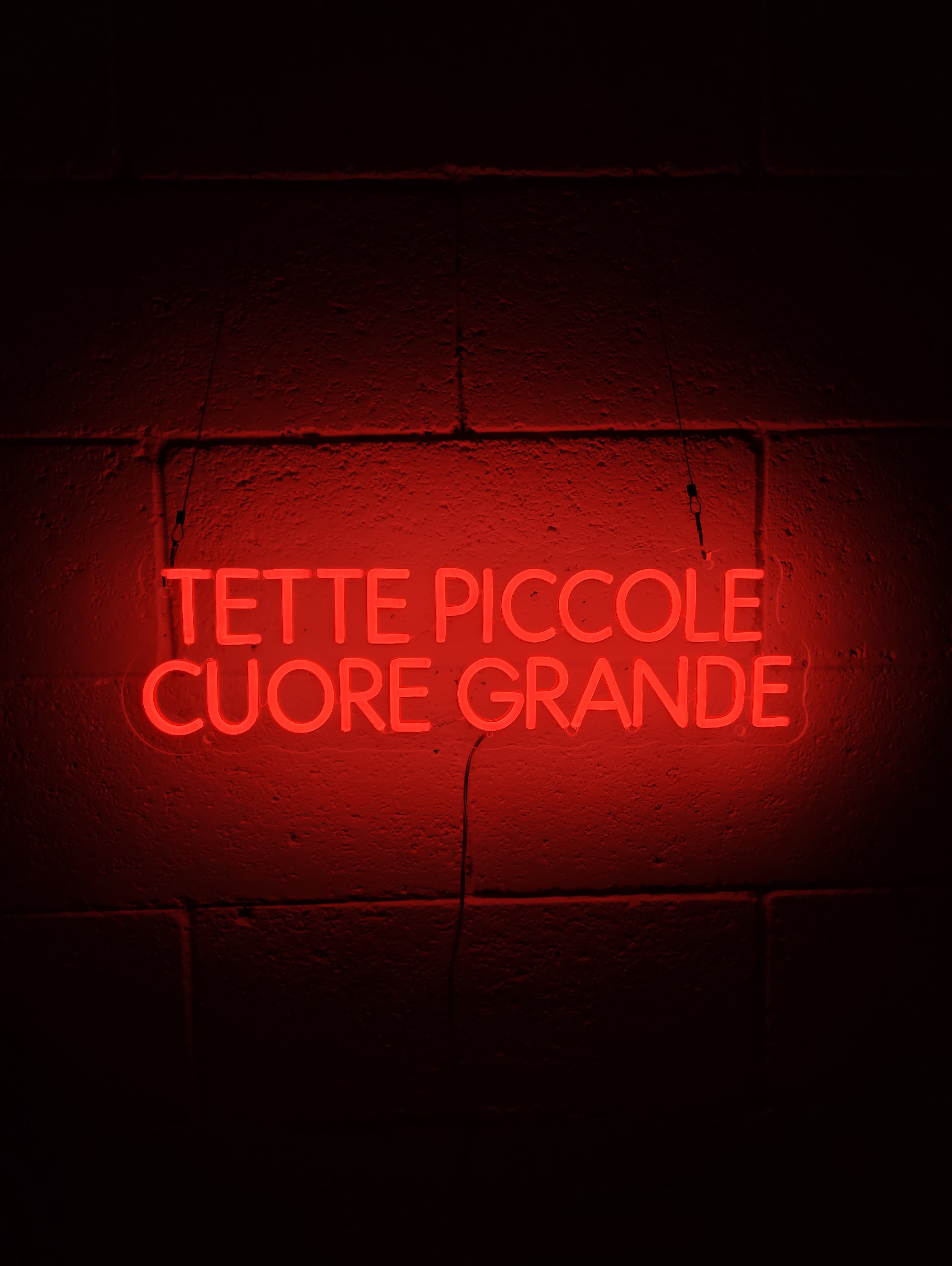 TETTE PICCOLE CUORE GRANDE – Insulti Luminosi