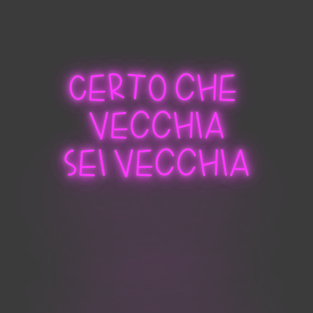 La tua scrittina Certo che
v...