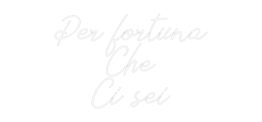 La tua scrittina Per fortuna
...