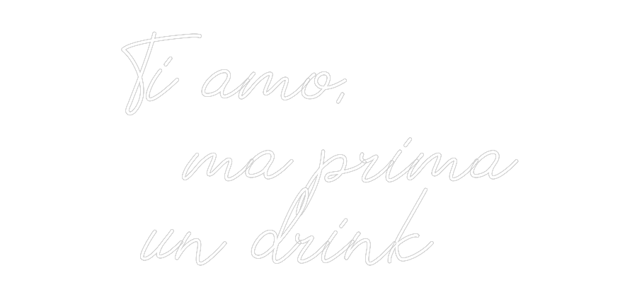 La tua scrittina Ti amo,
...