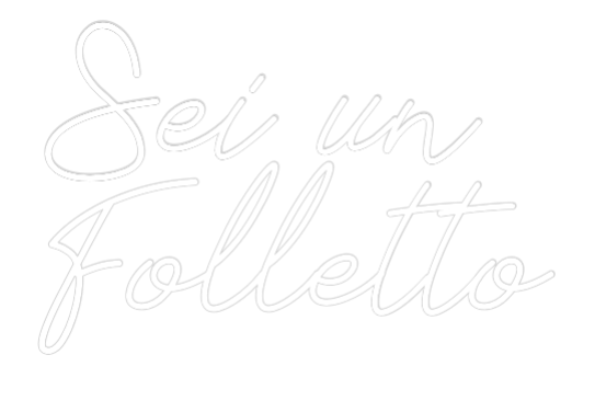 La tua scrittina Sei un
Foll...
