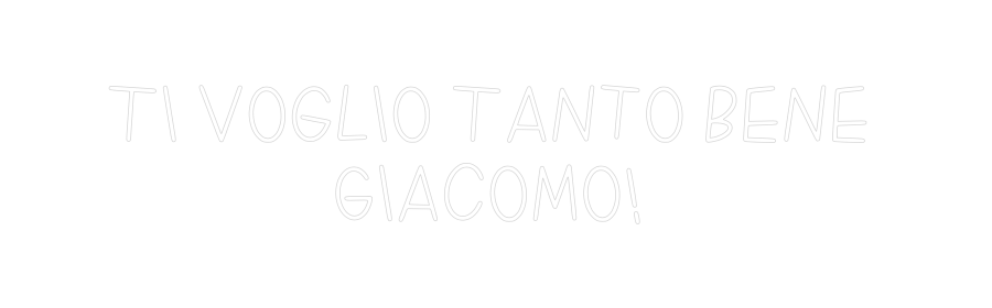 La tua scrittina Ti Voglio Tan...
