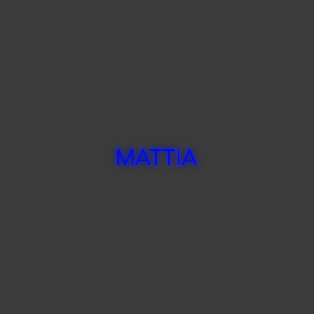 La tua scrittina MATTIA