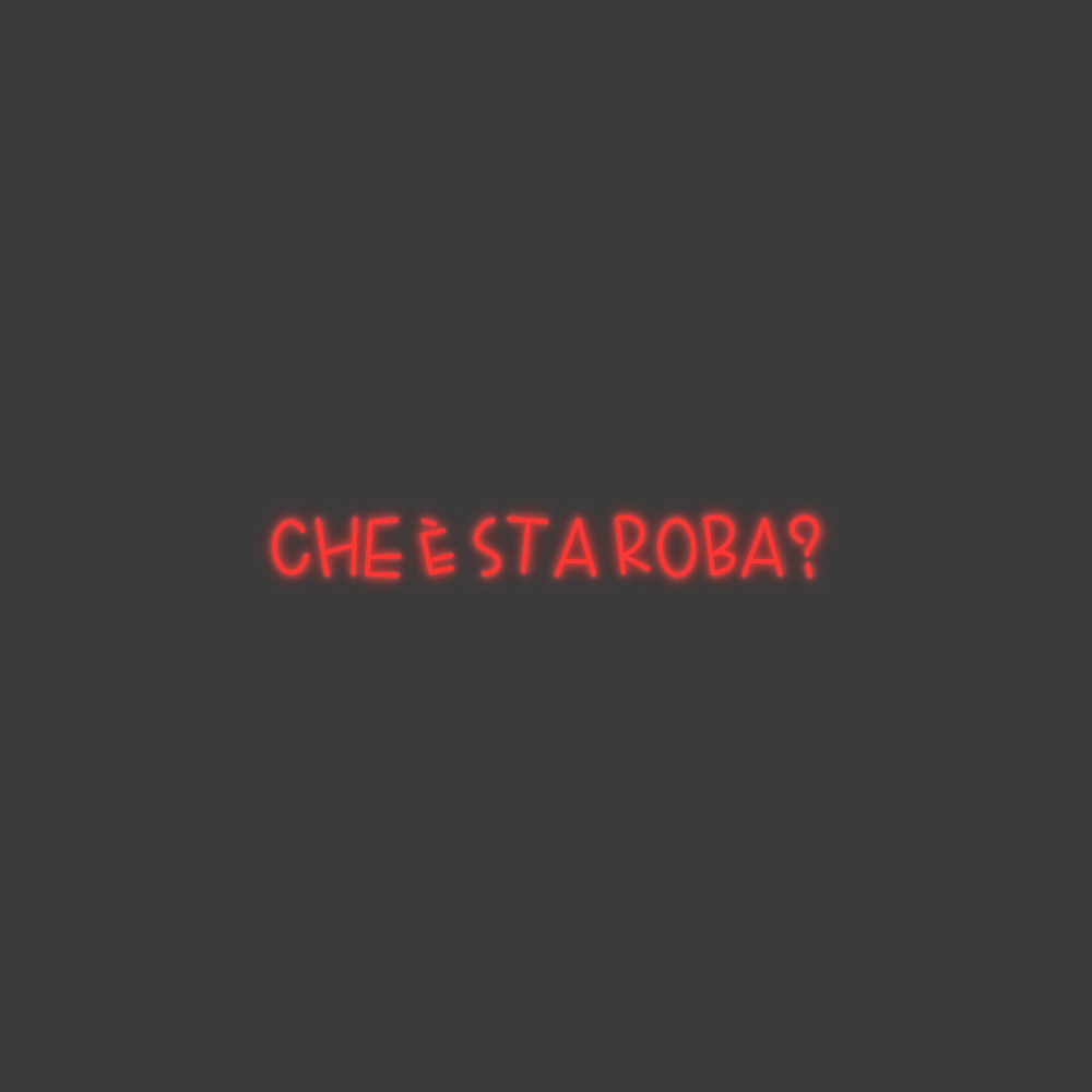 La tua scrittina Che è sta roba?