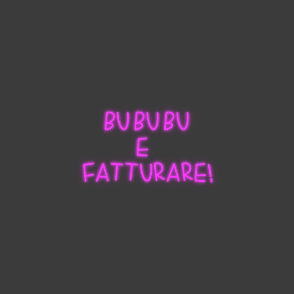 La tua scrittina Bu Bu Bu ...