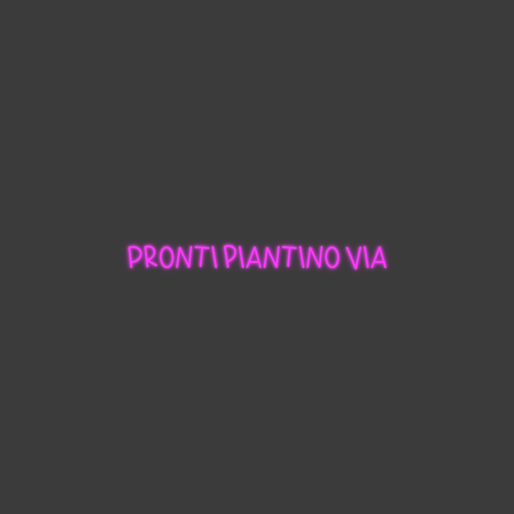 La tua scrittina Pronti pianti...
