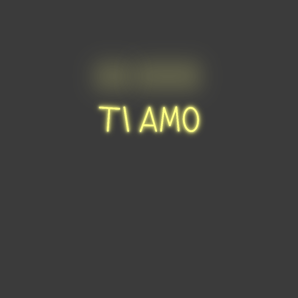 La tua scrittina Ti amo