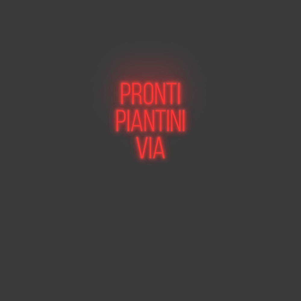 La tua scrittina Pronti
Piant...