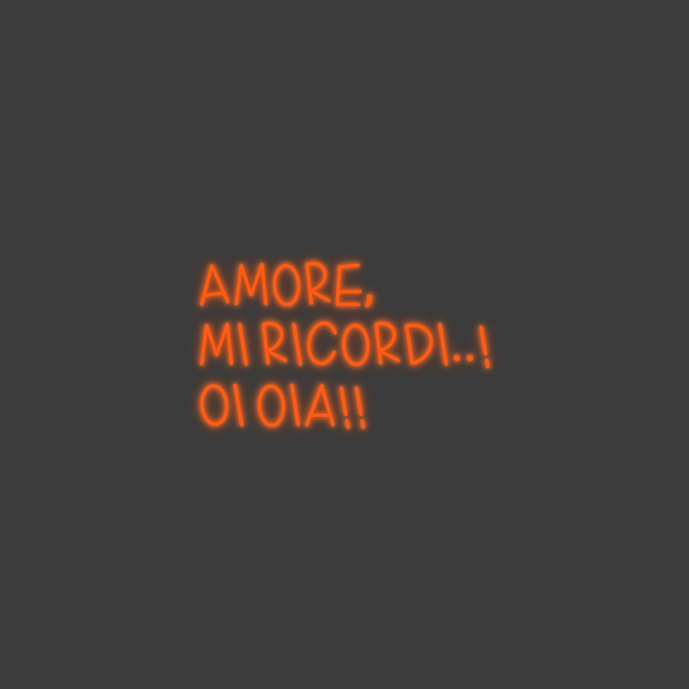 La tua scrittina Amore,
mi ri...