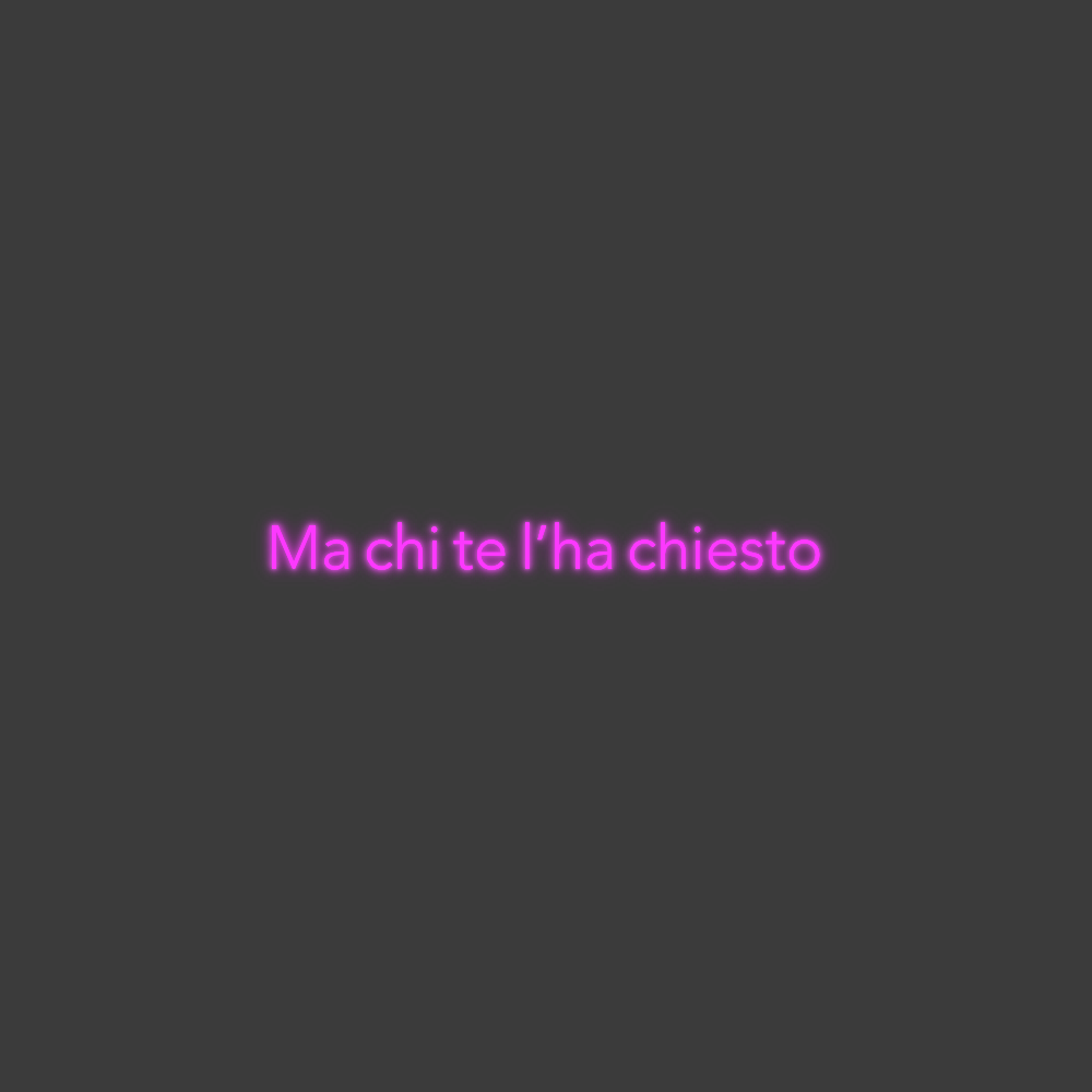 La tua scrittina Ma chi te l’h...