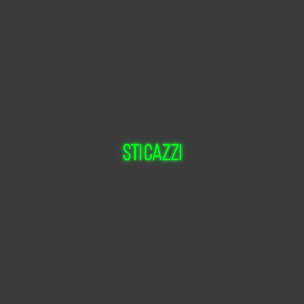 La tua scrittina Sti cazzi