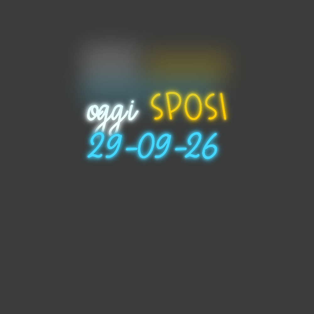 La tua scrittina oggi sposi
2...