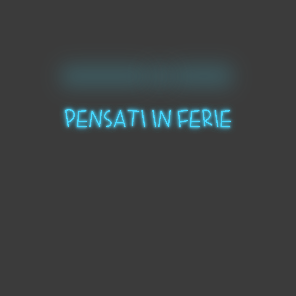 La tua scrittina pensati in fe...