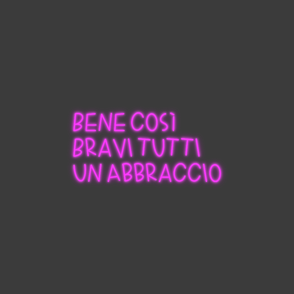 La tua scrittina Bene così
Br...