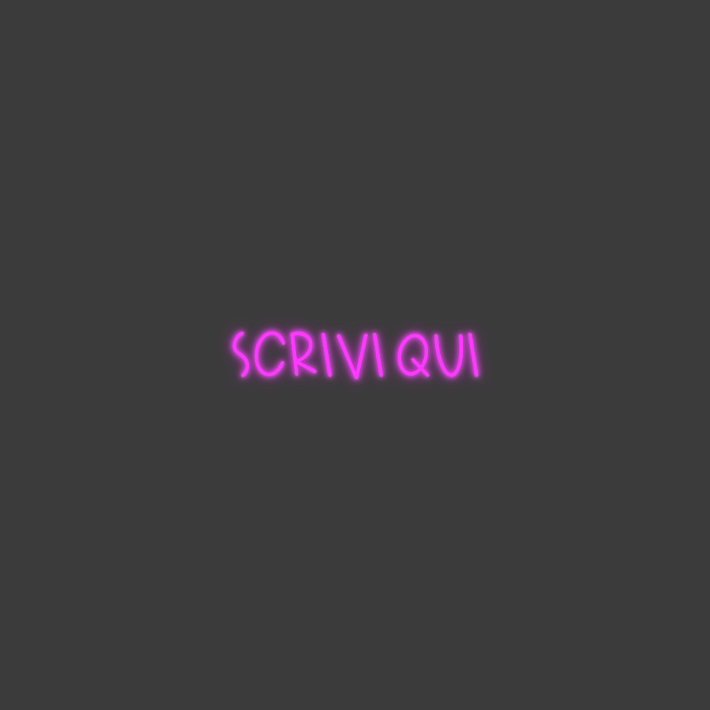 La tua scrittina Scrivi qui