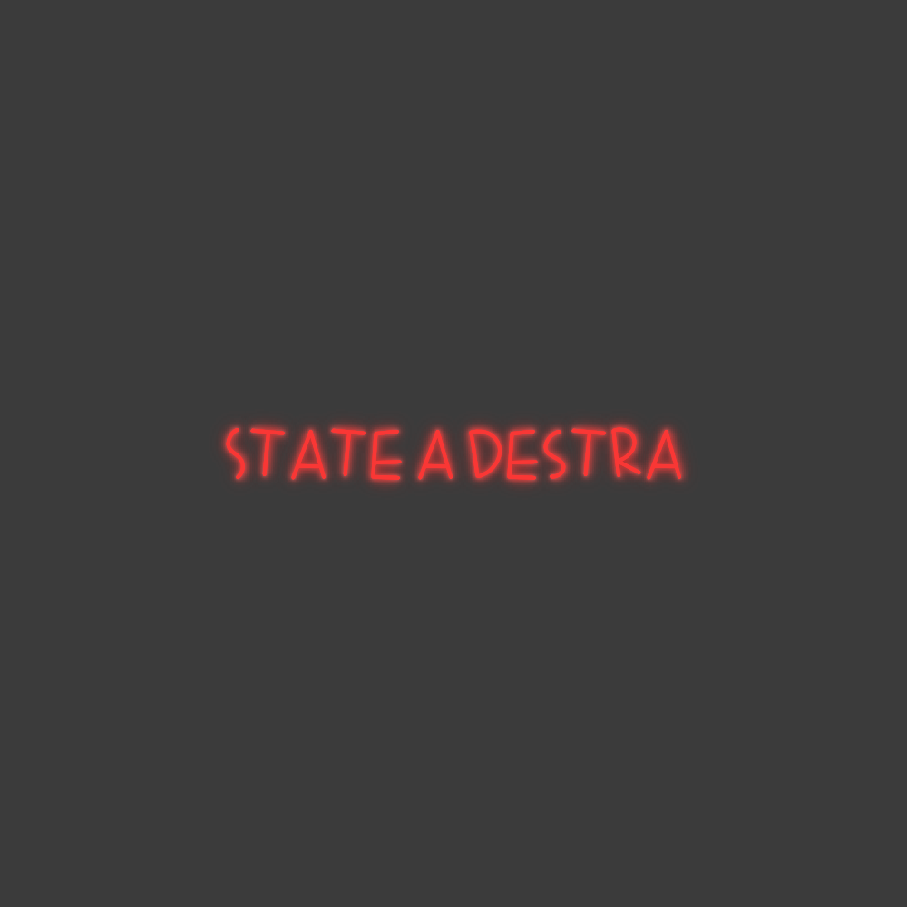 La tua scrittina State a destra