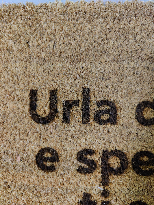 Zerbino "Urla din don e spera che ti senta" (bruciacchiato)