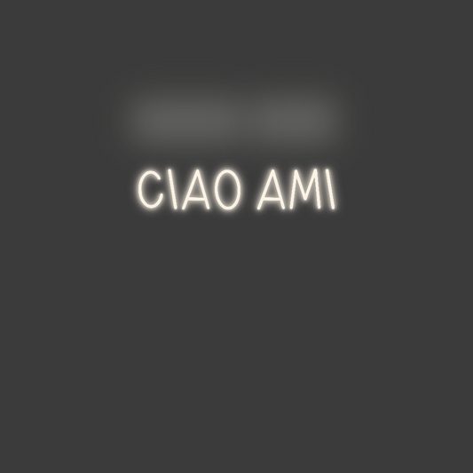 La tua scrittina Ciao ami