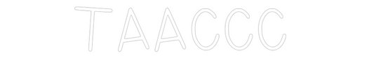 La tua scrittina TAACCC