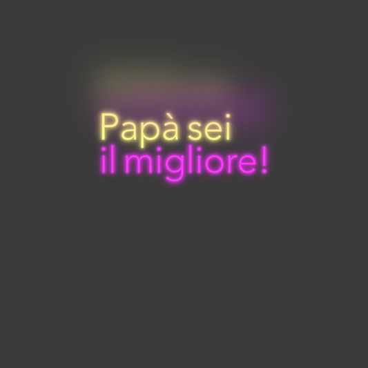 La tua scrittina Papà sei
il ...