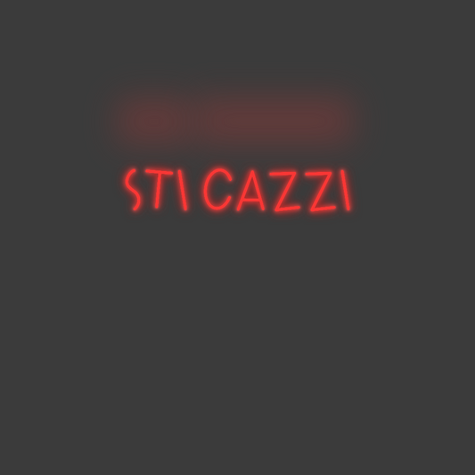 La tua scrittina Sti cazzi