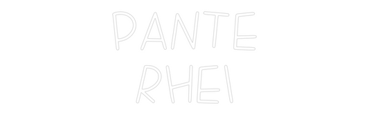 La tua scrittina Pante
Rhei