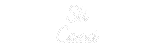 La tua scrittina Sti
Cazzi